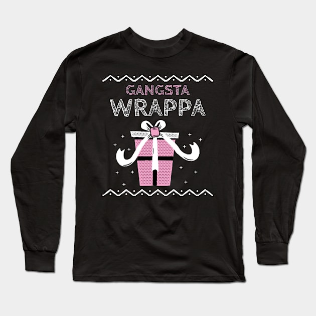 Funny Christmas tshirt Hilarious Xmas Shirt Christmas Party Krampus Long Sleeve T-Shirt by SnazzyCrew